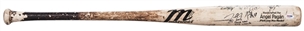 2012 Angel Pagan Game Used & Multi-Signed Marucci PS48-LDM Model Bat With 14 Signatures Including Pagan, Posey, Bumgarner & Sandoval (PSA/DNA, Beckett) 